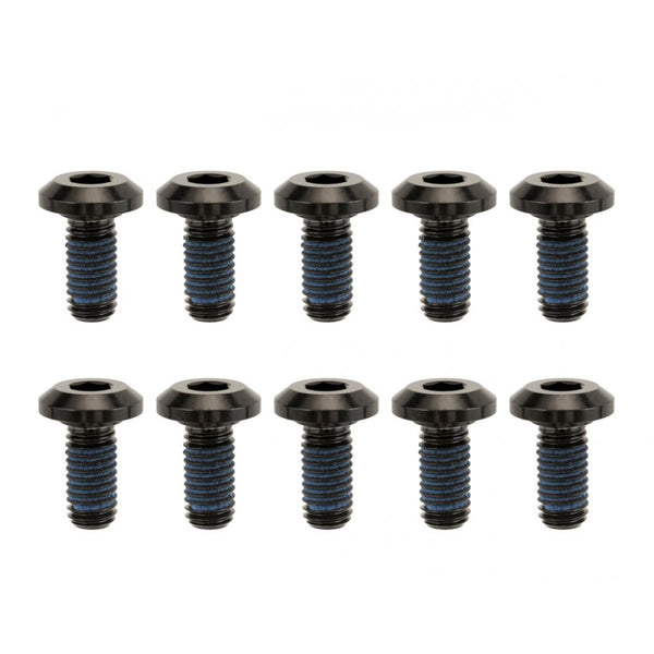 Motone Brake Rotor Bolts - Aircooled (x10) - PVD BLACK Finish