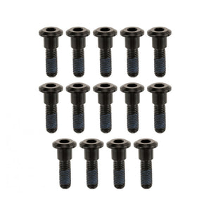 Motone Brake Rotor Bolts - Full Set - Dual Disc+Rear Disc - LC - BLACK