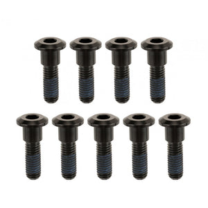 Motone Brake Rotor Bolts - Full Set -Single Disc+Rear Disc - LC - BLAC