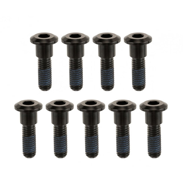 Motone Brake Rotor Bolts - Full Set -Single Disc+Rear Disc - LC - BLAC