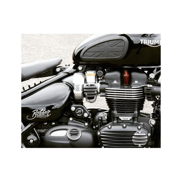 Motone Carb Cover 1200 Ribbed Black