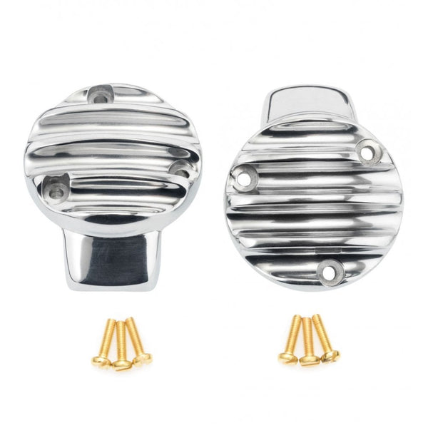 Motone Carb Cover 1200 Ribbed Polished TPS