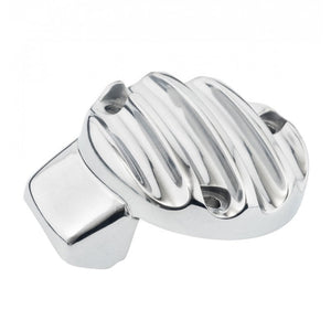 Motone Carb Cover 1200 Ribbed Polished TPS