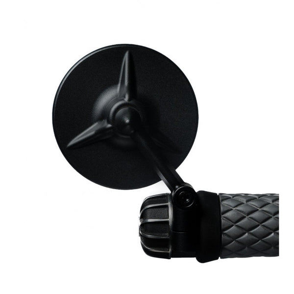 Motone TRILINE Billet Mirror - Type S Stealth 80mm