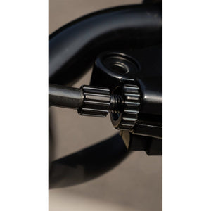 Motone Titanium Billet Clutch Cable Adjuster - PVD BLACK