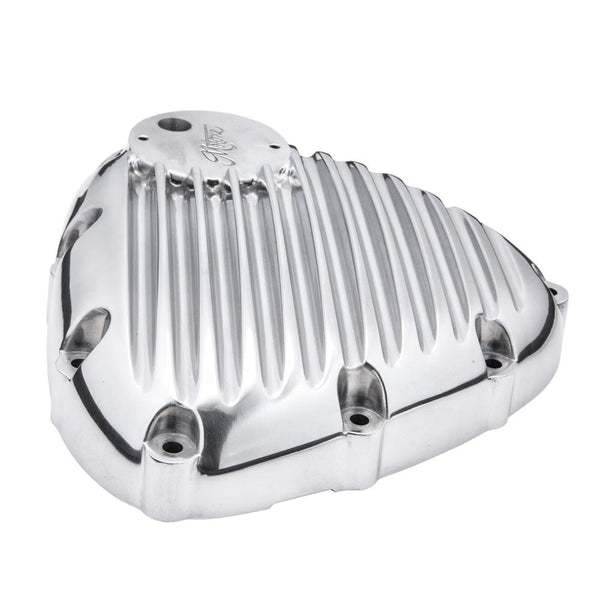 Motone Finned Timing/Stator Cover - Polish