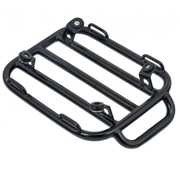 Motone Voyager Bobber Rear Fender/Mudguard Rack - Stainless Steel - Bl