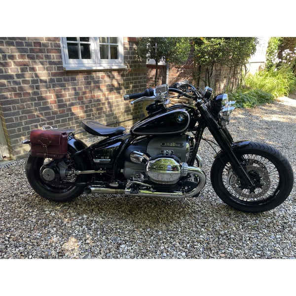 Motone Voyager Bobber Rear Fender/Mudguard Rack - Stainless Steel - Bl