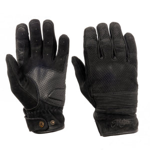 Motone Wraith Gloves - Nubuck - Black - Large Size: Large
