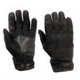 Motone WRAITH - Motorcycle Riding Gloves - Nubuck Leather - Black
