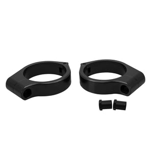 Motone Wrap-Around Fork Indicator Turn Signal Bracket Clamps - Pair -