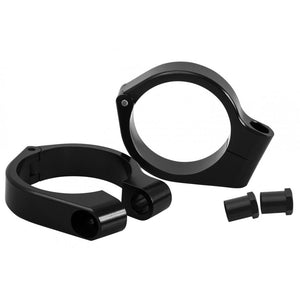 Motone M8 Wrap-Around Fork Indicator Turn Signal Bracket Clamps - Pair