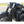 Motone M8 Wrap-Around Fork Indicator Turn Signal Bracket Clamps - Pair
