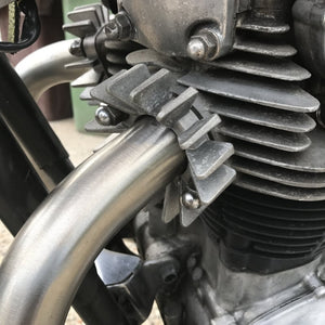 Motone Yamaha XS650 Big Fin Exhaust Clamps