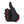 BILTWELL MOTO GLOVES BLACK/RED