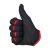 BILTWELL MOTO GLOVES BLACK/RED