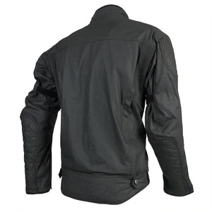 BYCITY Mens Belfast Green waxed cotton jacket