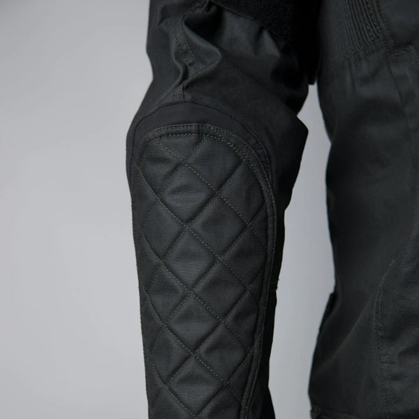 BYCITY Mens Belfast Green waxed cotton jacket