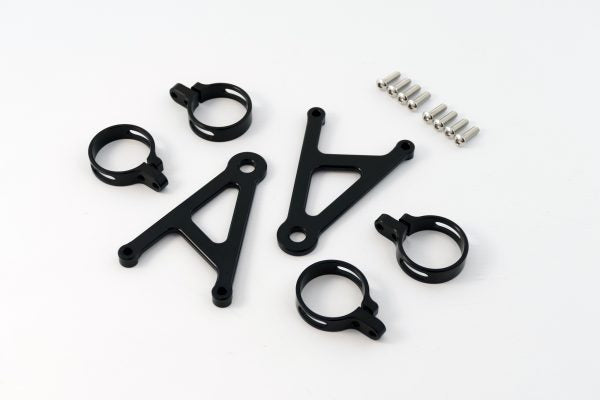 CNC Alloy Headlight LONG brackets for T120/T100 and 41mm forks