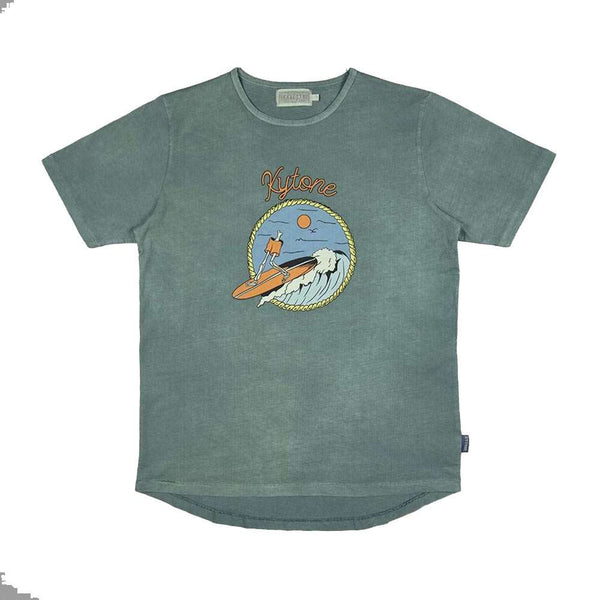 Kytone - T-Shirt - Skeleton Green