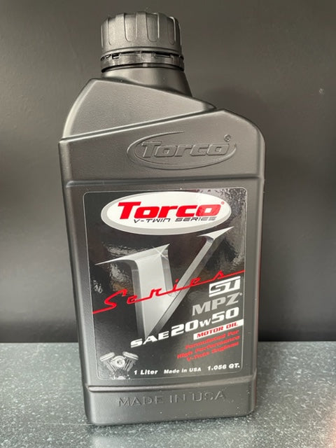TORCO OIL  - V TWIN SERIES SAE20w50 1 Litre